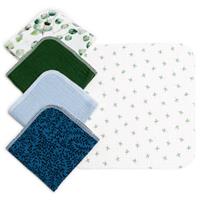 T-TOMI BIO Muslin Napkins wipes 25 x 25 cm Boy 5 pc