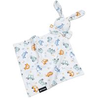 T-TOMI BIO Muslin Cuddle Cloth sleep toy Traffic 1 pc