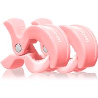 T-TOMI Clip dummy clip Pastel pink 2 pc