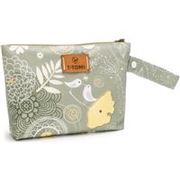 T-TOMI Small Baggie travel bag Leafs 18x24 cm