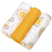T-TOMI TETRA Cloth Diapers HIGH QUALITY cloth nappies Rainbow 70x70 cm 3 pc