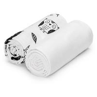 T-TOMI TETRA Cloth Towels EXCLUSIVE COLLECTION towel Owls 90x100 cm 2 pc