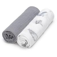 T-TOMI BIO Muslin Diapers cloth nappies Gerda 2 pc