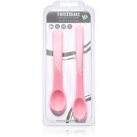 Twistshake Feeding Spoon Set spoon 4+m Pastel Pink 2 pc