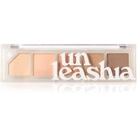 Unleashia Mood Shower Eye Palette eyeshadow palette shade NO.1 Vanilla Shower 1 pc