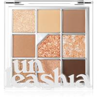 Unleashia Glitterpedia Eye Palette eyeshadow palette shade No.2 All of Brown 6.2 g
