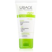 Uriage Hysac Fluid SPF 50+ mattifying hydrating fluid SPF 50+ 50 ml