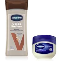 Vaseline Cocoa Radiant set for the body