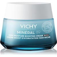 Vichy Minral 89 rich hydrating cream fragrance-free 50 ml