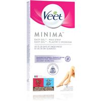 Veet Minima Hypoallergenic depilatory wax strips for legs 12 pc