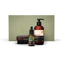 Beviro Bergamia Wood Beard Care Kit gift set for beard