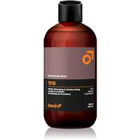 Beviro Natural Body Wash 1918 shower gel for men 250 ml
