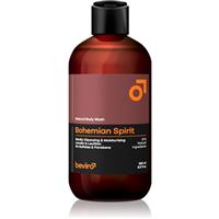 Beviro Natural Body Wash Bohemian Spirit shower gel for men 250 ml