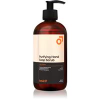 Beviro Purifying Hand Soap Scrub cleansing soap with exfoliating effect Zesty Vetiver 500 ml