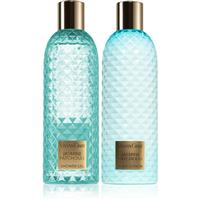 Vivian Gray Gemstone Jasmine & Patchouli gift set for soft and smooth skin