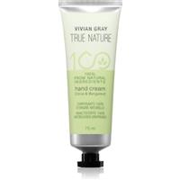 Vivian Gray True Nature Citrus & Bergamot moisturising hand cream 75 ml