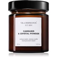 Vila Hermanos Apothecary Cannabis & Crystal Powder scented candle 150 g