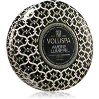 VOLUSPA Ambre Lumiere scented candle in a tin 340 g