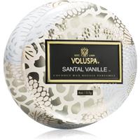 VOLUSPA Japonica Santal Vanille scented candle in a tin 113 g