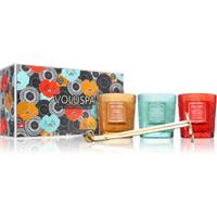 VOLUSPA XXV Anniversary Icons Candle Trio scented candle gift set 3x142 g