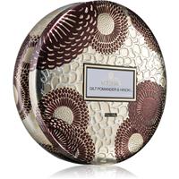 VOLUSPA Japonica Holiday Gilt Pomander & Hinoki scented candle in a tin 297 g