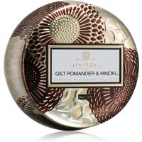 VOLUSPA Japonica Holiday Gilt Pomander & Hinoki scented candle in a tin 113 g