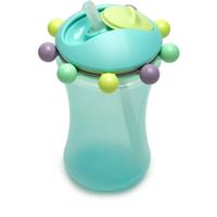 Melii Abacus Straw Sippy Cup cup with straw Blue 340 ml
