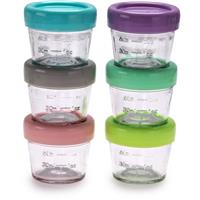 Melii Glass Food Container food storage box 6x118 ml