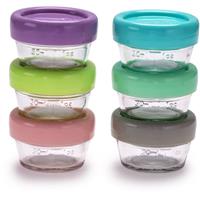 Melii Glass Food Container food storage box 6x59 ml