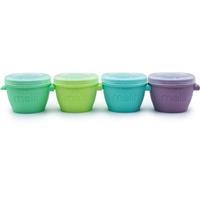 Melii Snap&Go bowl for snacking 4x118 ml
