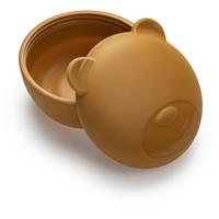 Melii Silicone Bowl with Lid lunch box Bear 350 ml