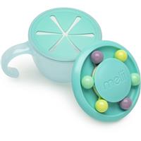 Melii Abacus Snack Container bowl for snacking Blue 200 ml
