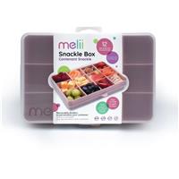 Melii Snackle Box box for snacking Pink 1368 ml