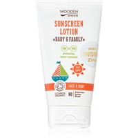 WoodenSpoon Baby & Family family sunscreen lotion with SPF 50 150 ml
