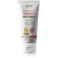 WoodenSpoon Baby & Family Sweet Mango family sunscreen lotion with SPF 50 100 ml