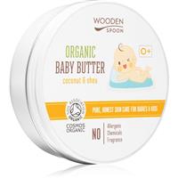 WoodenSpoon Organic Coconut & Shea body butter for children from birth 100 ml
