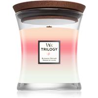 Woodwick Trilogy Blooming Orchard scented candle 275 g
