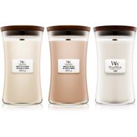 Woodwick Linen, Tea & Sea Salt set gift set
