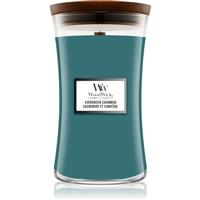 Woodwick Evergreen Cashmere scented candle 610 g