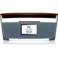 Woodwick Evening Onyx scented candle with wooden wick (hearthwick) 453 g