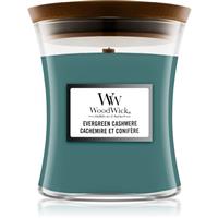 Woodwick Evergreen Cashmere scented candle 275 g