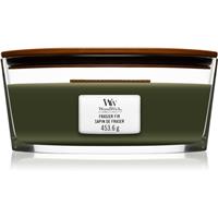 Woodwick Frasier Fir scented candle with wooden wick (hearthwick) 453.6 g