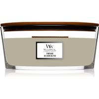 Woodwick Fireplace Fireside scented candle with wooden wick (hearthwick) 453 g