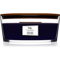 Woodwick Hinoki Dahlia scented candle with wooden wick (hearthwick) 453,3 g
