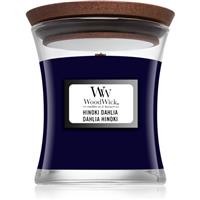 Woodwick Hinoki Dahlia scented candle 85 g