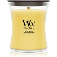 Woodwick Solar Orchid scented candle with wooden wick 275 g