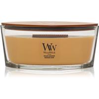 Woodwick Opulent Wood Golden Bourbon scented candle with wooden wick (hearthwick) 453.6 g