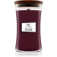 Woodwick Phantom Cherry scented candle with wooden wick 609.5 g
