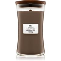 Woodwick Sand & Driftwood scented candle with wooden wick 609.5 g