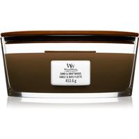 Woodwick Sand & Driftwood scented candle with wooden wick (hearthwick) 453 g